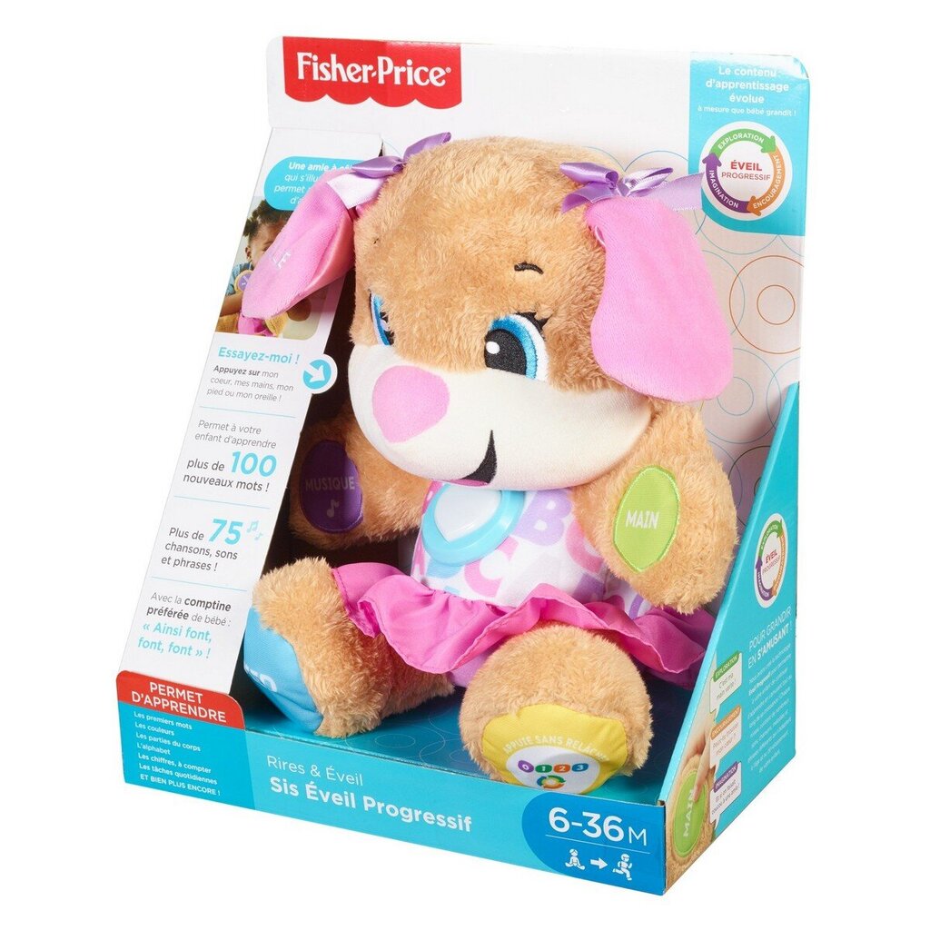 Interaktiivne Lemmikloom Fisher Price Puppy Sister hind ja info | Arendavad mänguasjad | kaup24.ee