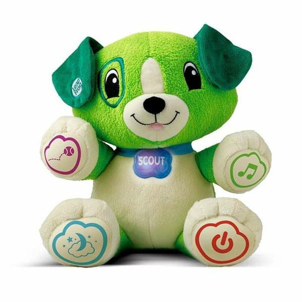 Pehme mänguasi Cefatoys My Scout Friend Heli 28 cm Roheline Valgus hind ja info | Pehmed mänguasjad | kaup24.ee