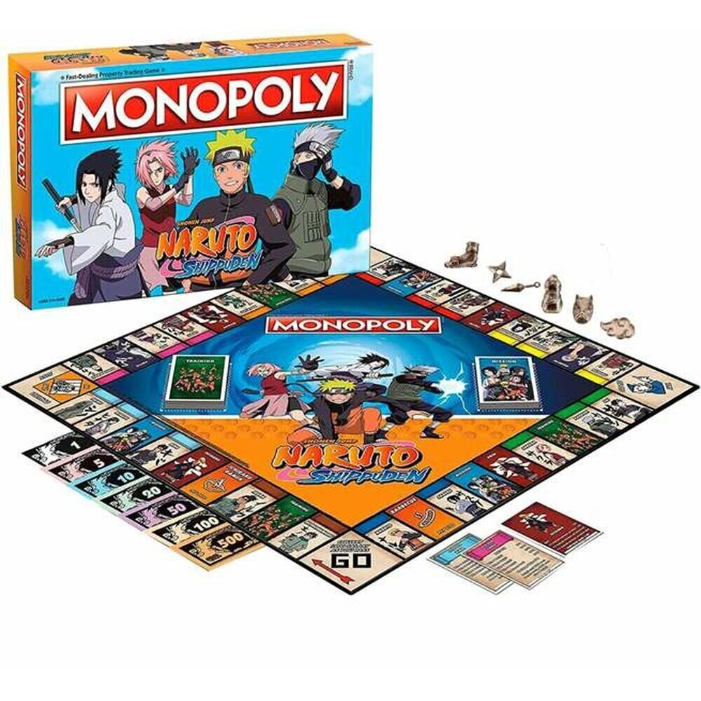 Monopoly Hasbro Naruto Shippuden (ES) цена | kaup24.ee