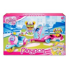 Набор фигурок с машинкой Famosa Pinypon My Puppy and Me, розовый цена и информация | Игрушки для девочек | kaup24.ee