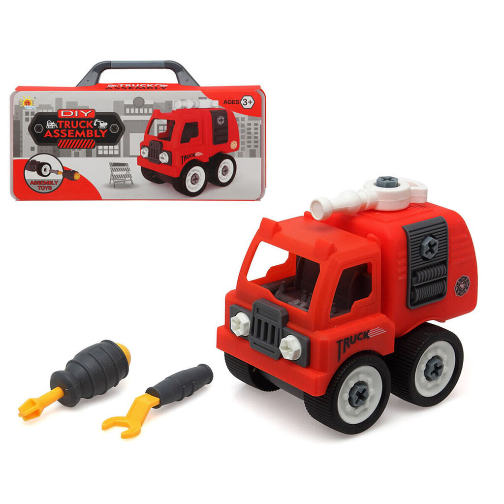 Kaubik Truck Punane цена и информация | Poiste mänguasjad | kaup24.ee