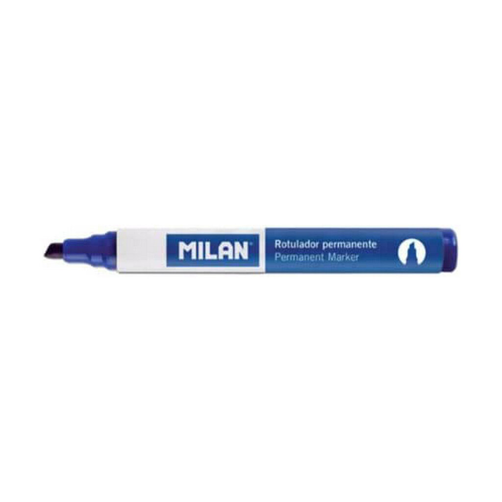 Püsimarker Milan 12 Ühikut Punane PVC hind ja info | Kirjatarbed | kaup24.ee