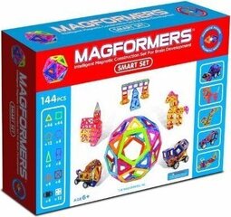 MAGFORMERS 005-710001 NUTIKOMPLEKT – 144 ELEMENTI hind ja info | Klotsid ja konstruktorid | kaup24.ee