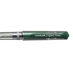 Liquid ink ballpoint pen Uni-Ball Signo Broad UM-153 W Зеленый 12 штук цена и информация | Письменные принадлежности | kaup24.ee