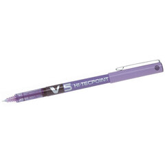 Liquid ink ballpoint pen Pilot Roller V-5 Фиолетовый 12 штук цена и информация | Письменные принадлежности | kaup24.ee