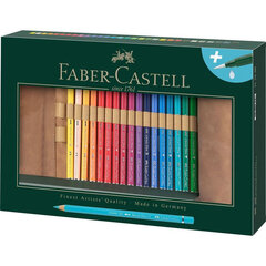 Watercolour Pencils Faber-Castell Mitmevärviline 30 pcs hind ja info | Kunstitarbed, voolimise tarvikud | kaup24.ee