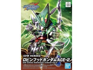 Bandai - SDW Heroes Robinhood Gundam AGE-2, 62173 hind ja info | Klotsid ja konstruktorid | kaup24.ee