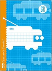 Lamela Notebook Lamela 5X5 5MM 16 Sheets Grid sheets 25 Units Blue (25 Units) hind ja info | Vihikud, märkmikud ja paberikaubad | kaup24.ee