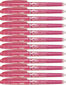 Pilot Liquid ink ballpoint pen Pilot FriXion Point Pink 12 Units цена и информация | Kirjutusvahendid | kaup24.ee