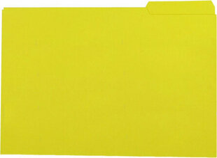 Подпапка Elba Вкладка для названия Жёлтый Din A4 (50 штук) цена и информация | Канцелярские товары | kaup24.ee