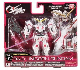 Bandai - Gundam Infinity - Unicorn Gundam, 40610 цена и информация | Развивающий мелкую моторику - кинетический песок KeyCraft NV215 (80 г) детям от 3+ лет, бежевый | kaup24.ee