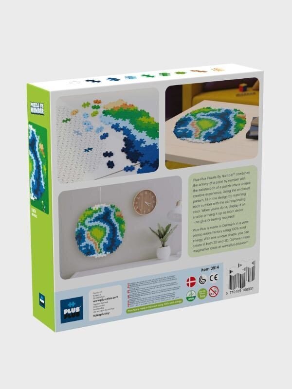 Plus-Plus Earth Block pusle 800 tk Maakera hind ja info | Arendavad mänguasjad | kaup24.ee