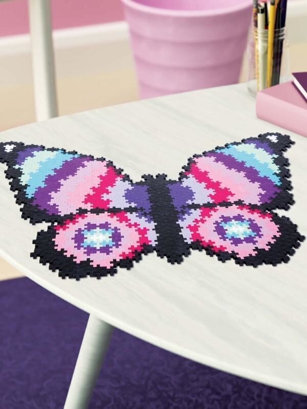 Plus-Plus Butterfly Block pusle 800 tk Fauna hind ja info | Arendavad mänguasjad | kaup24.ee