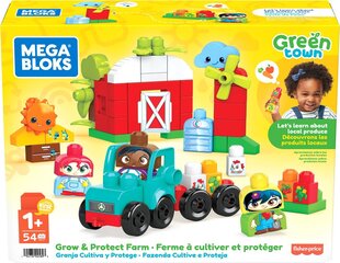 MEGA BLOKS HDL07 GREEN TOWN GROW & PROTECT FARM цена и информация | Игрушки для малышей | kaup24.ee