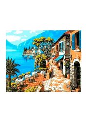 Набор красок Alex Bog Lago di Como Номера (40 x 50 cm) цена и информация | Особенности<br>-<br>Материал: дерево, пластик, стекло.<br>- Ручка из массива дерева, высококачественная и стильная.<br>- Зеркало высокой четкости, восстанавливает вашу максимальную четкость.<br>- Это подходит мужчинам и женщинам для повседневного макияжа и для путешествий. | kaup24.ee