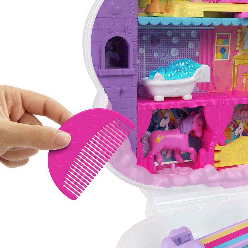 Polly Pocket Rainbow Unicorn salong hind ja info | Tüdrukute mänguasjad | kaup24.ee