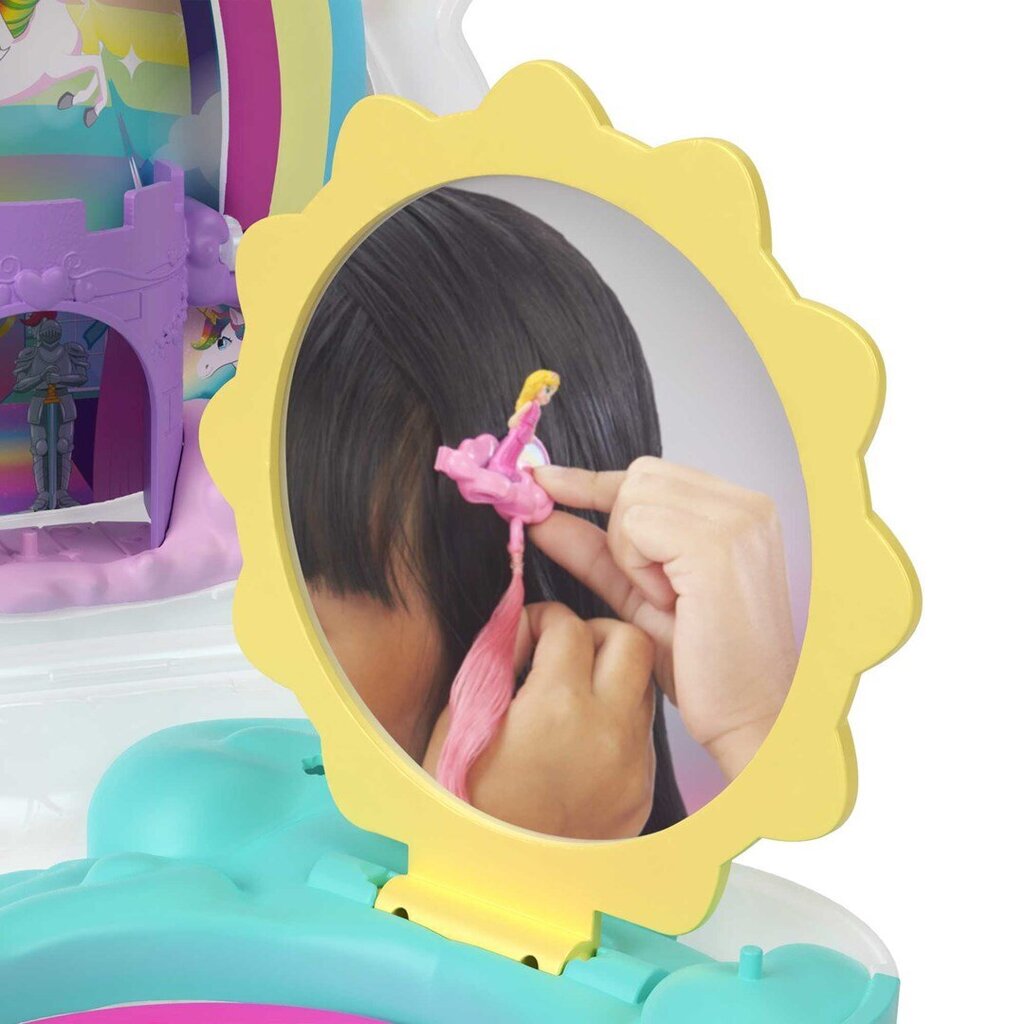 Polly Pocket Rainbow Unicorn salong hind ja info | Tüdrukute mänguasjad | kaup24.ee