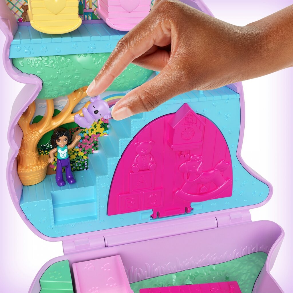 Nukukomplekt koos käekotiga Polly Pocket Mama&Joey Kangaroo hind ja info | Tüdrukute mänguasjad | kaup24.ee