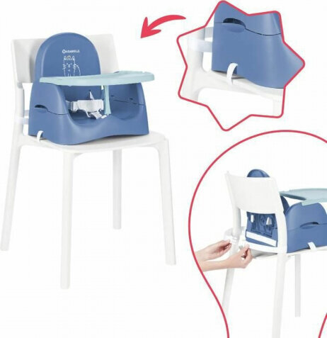 Badabulle Highchair Badabulle Blue цена и информация | Laste söögitoolid | kaup24.ee