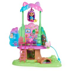 Кукольный домик-трансформер Gabby's Garden Treehouse Playset с подсветкой, 2 фигурки, 5 аксессуаров, 1 доставка, 3 предмета мебели, детские игрушки для детей от 3 лет и старше цена и информация | MUST Металлическая бутылочка с Ярким рисунком (без BPA) (500ml) для мальчиков от 3+ лет Серая с Машинкой | kaup24.ee