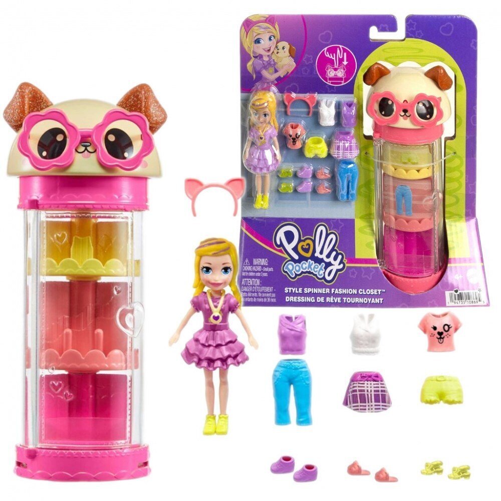 Polly taskukarusselli stiilikomplekt HKW06 (HKW04) hind ja info | Tüdrukute mänguasjad | kaup24.ee