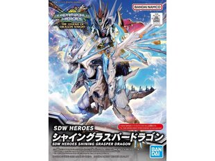 Bandai - SDW Heroes Shining Grasper Dragon, 63705 hind ja info | Klotsid ja konstruktorid | kaup24.ee