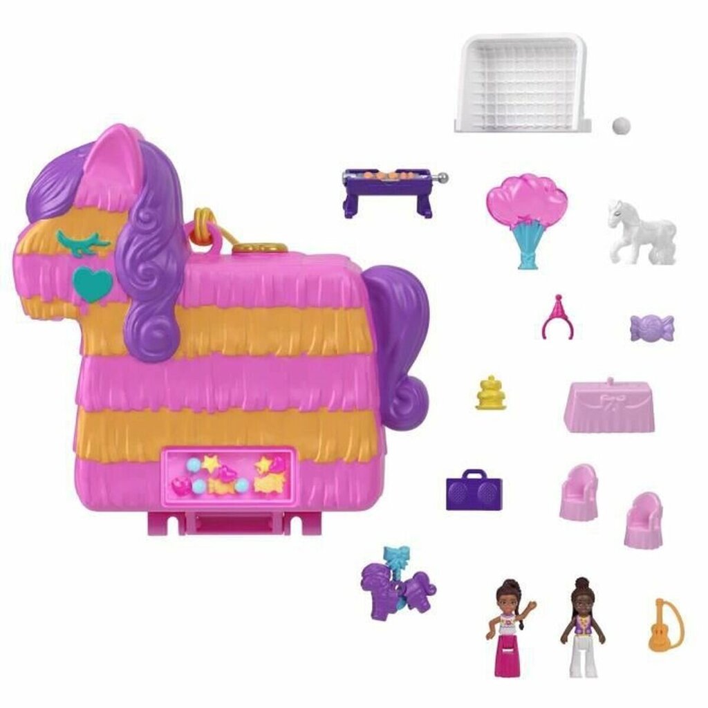 Polly Pocket Pinata Party Compact цена и информация | Tüdrukute mänguasjad | kaup24.ee