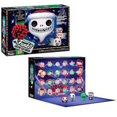 Advendikalender Funko Disney Nightmare Before Christmas 2021 Tegevuskujud цена и информация | Развивающий мелкую моторику - кинетический песок KeyCraft NV215 (80 г) детям от 3+ лет, бежевый | kaup24.ee