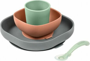 Béaba Dinnerware Set Béaba 4 Pieces hind ja info | Laste sööginõud | kaup24.ee