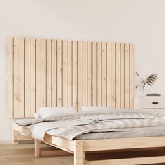 vidaXL seinale kinnitatav voodipeats, 159,5x3x90 cm, männipuit hind ja info | Voodid | kaup24.ee
