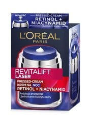 Niisutav kreem L'orealRevitalift Laser Pressed-Cream, 50 ml hind ja info | Näokreemid | kaup24.ee