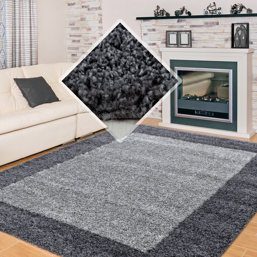 Vaip Ayyildiz LIFE GREY, 100X200 cm hind ja info | Vaibad | kaup24.ee