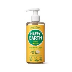 Happy Earth 100% looduslik antibakteriaalne seep lummava jasmiini ja Ho Wood lõhnaga, 300 ml цена и информация | Мыло | kaup24.ee