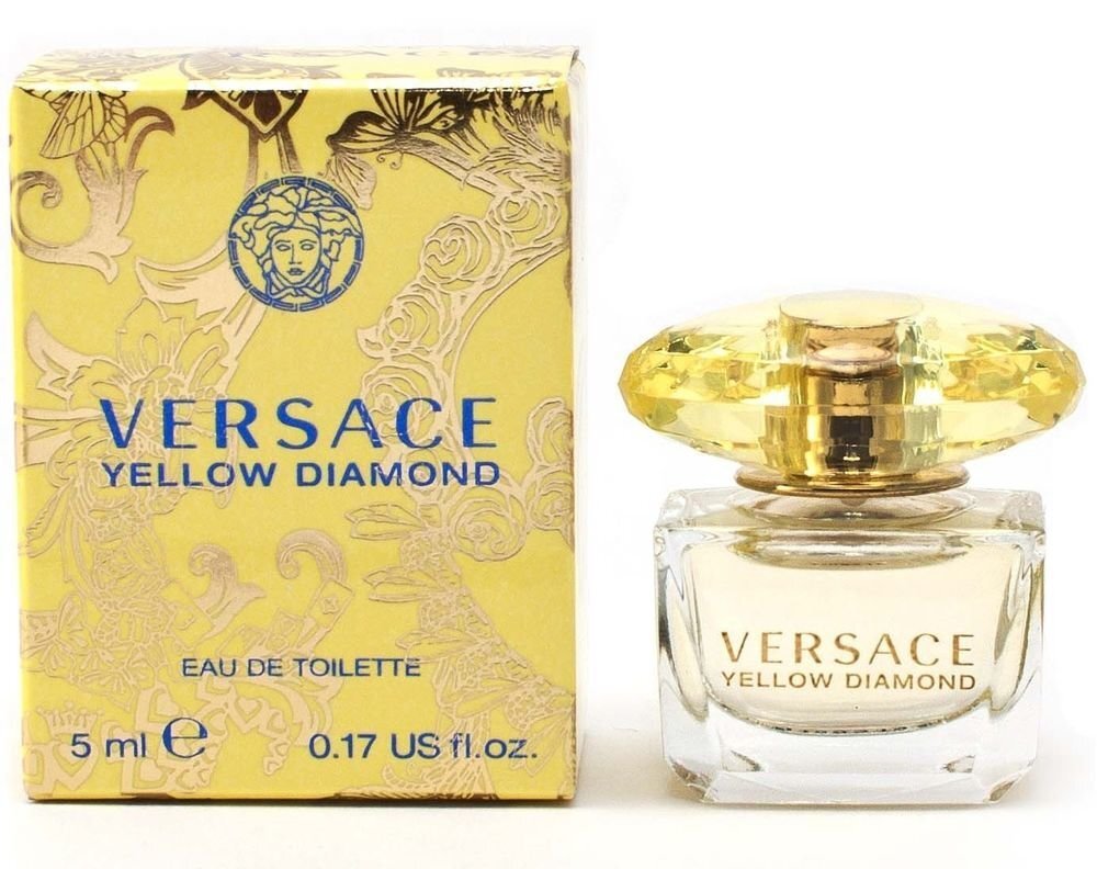 Tualettvesi Versace Yellow Diamond EDT naistele 5 ml hind ja info | Naiste parfüümid | kaup24.ee