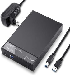 Rshtech USB 3.0 SATA kõvaketta korpus 3,5"/2,5" SSD ja kõvaketas hind ja info | Väliste kõvaketaste ümbrised | kaup24.ee
