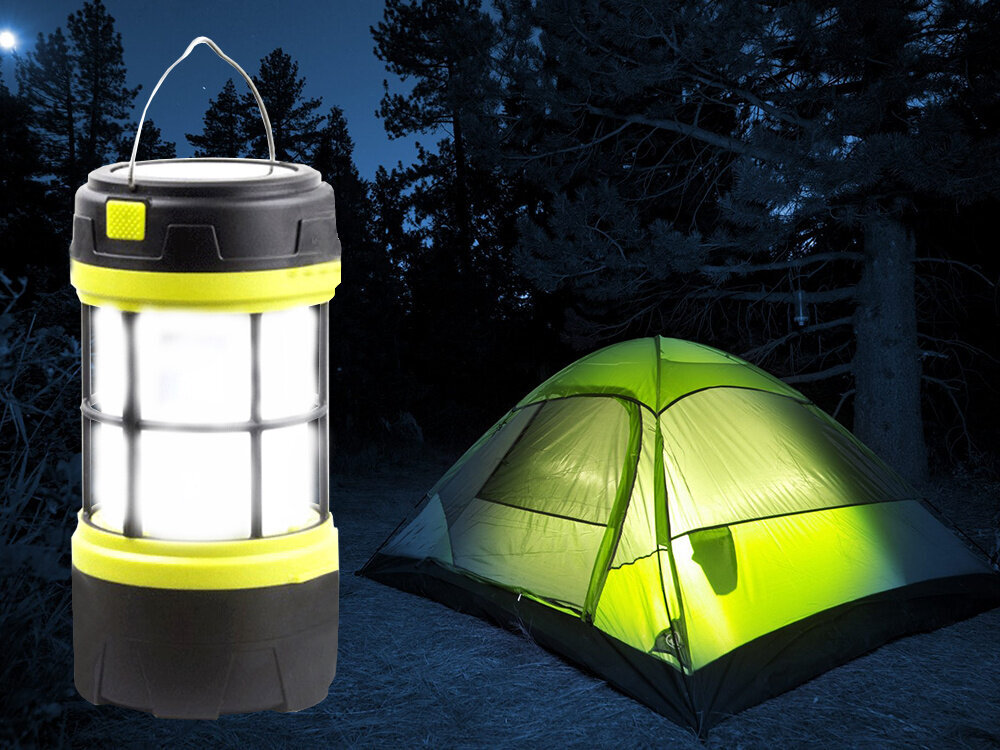 Turisti multifunktsionaalne lamp matkamiseks USB Led päikesepatareiga hind ja info | Muu matkavarustus | kaup24.ee