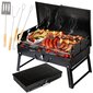 Grill&Chill kaasaskantav grillgrill 42 x 25 cm hind ja info | Šašlõkivannid | kaup24.ee