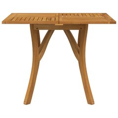 Садовый стол, коричневый цена и информация | Садовые столы, столики | kaup24.ee