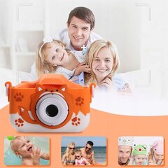 Laste digikaamera koos lisakaameraga Orange Fox hind ja info | Arendavad mänguasjad | kaup24.ee