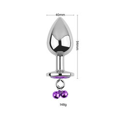 Anaaltapp koos ketiga Diamond Anal Chain Plug 40 mm hind ja info | BDSM ja fetish | kaup24.ee