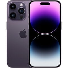 Apple iPhone 14 Pro 128GB Deep Purple MQ9T3 цена и информация | Мобильные телефоны | kaup24.ee