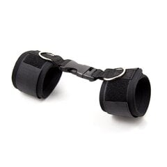Неопреновые наручники с Veldro Black цена и информация | БДСМ и фетиш | kaup24.ee