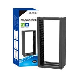 Dobe Storage Stand PlayStationi/Xboxi mängude jaoks (kuni 18 plaati) hind ja info | Mängukonsoolide lisatarvikud | kaup24.ee