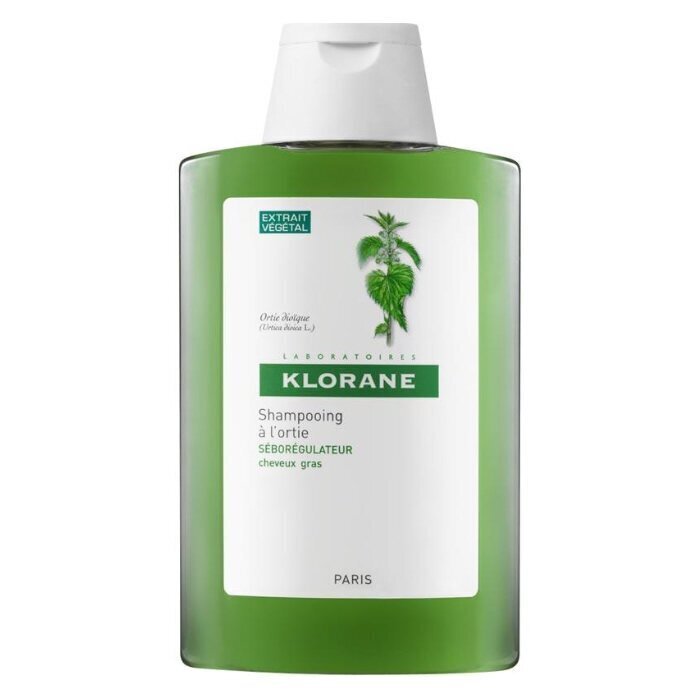 Puhastav šampoon nõgese ekstraktiga rasustele juustele Klorane 400 ml. цена и информация | Šampoonid | kaup24.ee