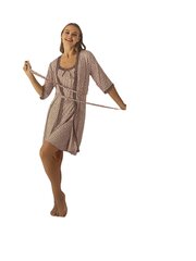 Комплект халат + ночная рубашка цена и информация | Женские халаты | kaup24.ee