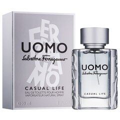 Salvatore Ferragamo Uomo Casual Life EDT для мужчин 50 мл цена и информация | Мужские духи | kaup24.ee