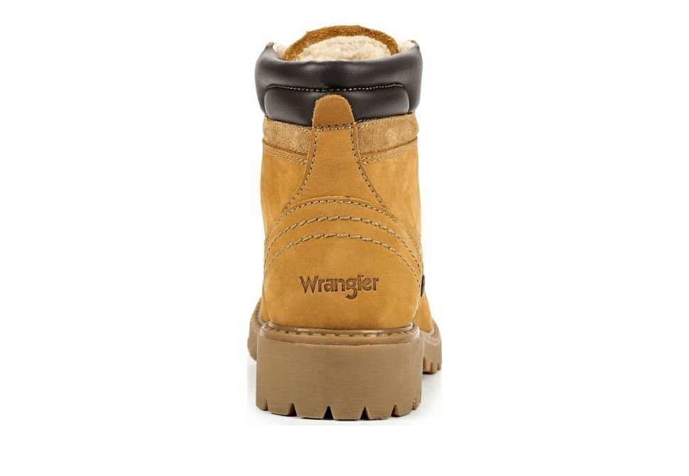 Talvised nahast poolsaapad Wrangler Creek Fur Tan hind ja info | Naiste saapad | kaup24.ee