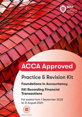 FIA Recording Financial Transactions FA1: Practice and Revision Kit hind ja info | Majandusalased raamatud | kaup24.ee