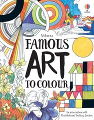 Famous Art to Colour цена и информация | Книги для малышей | kaup24.ee