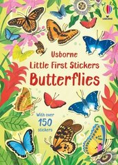 Little First Stickers Butterflies цена и информация | Книги для малышей | kaup24.ee